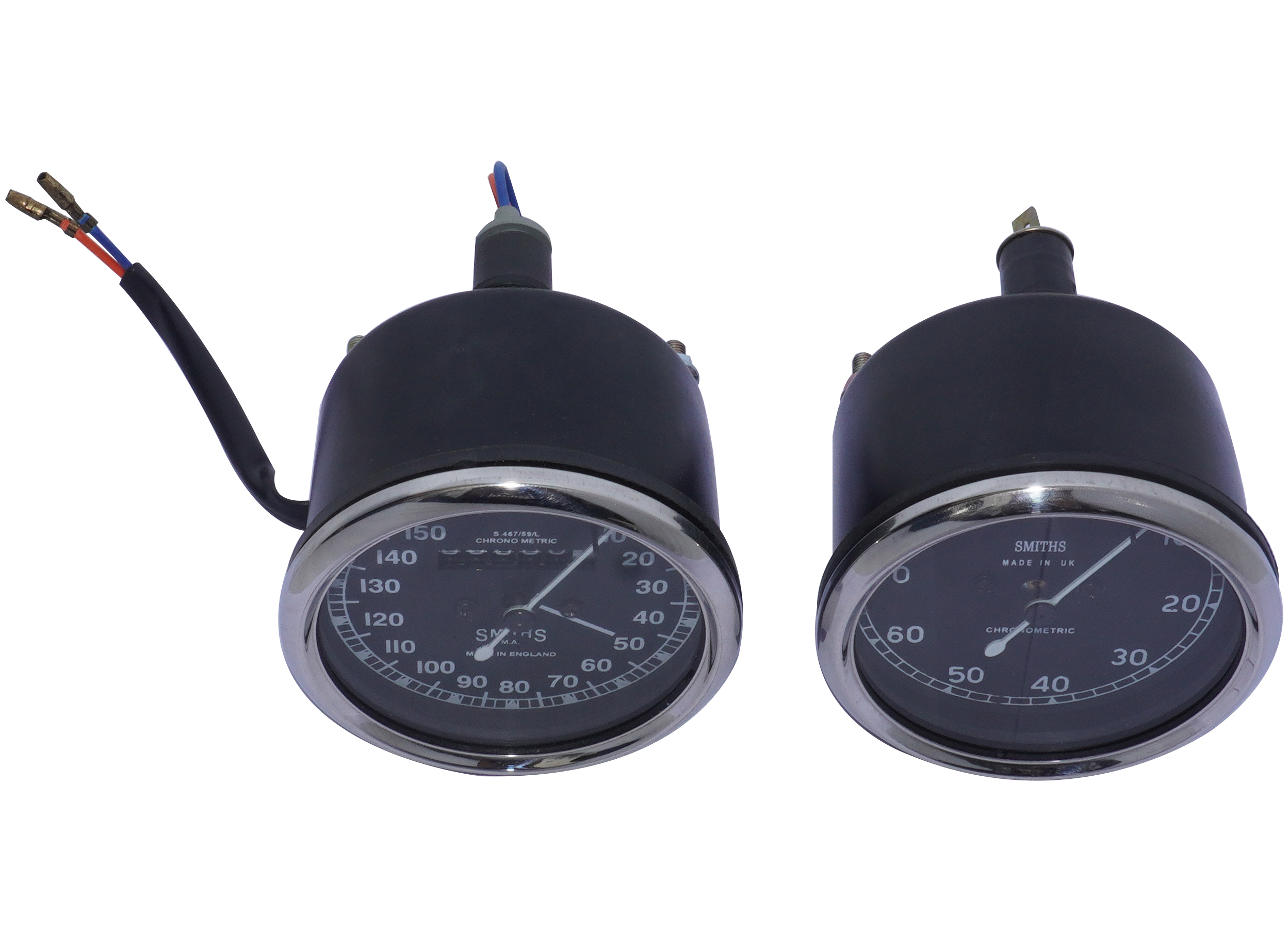 SMITHS REPLICA 150 MPH SPEEDOMETER 8,000 RPM TACHO SPEEDO FOR NORTON TRIUMPH product image