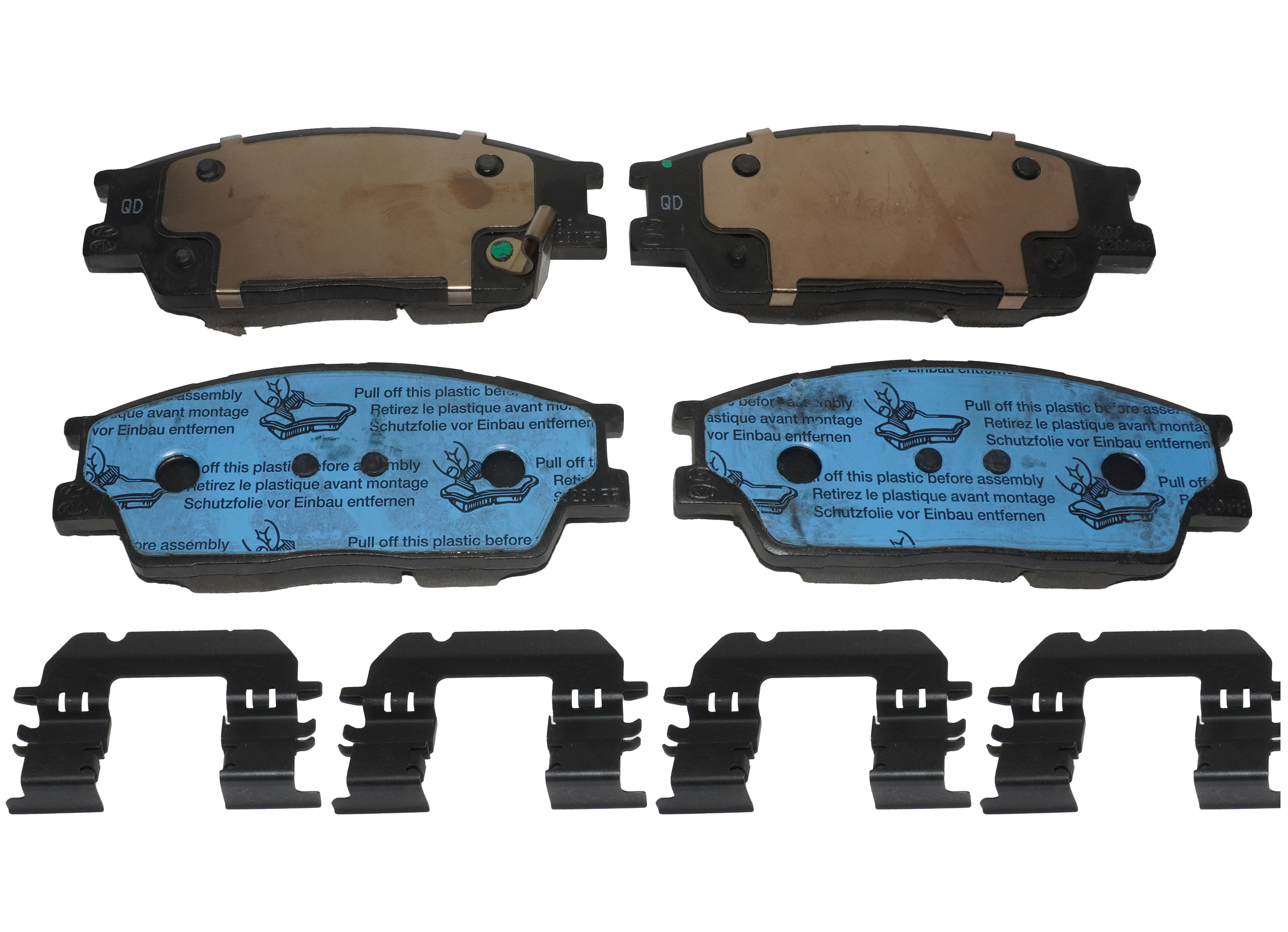 Front Brake Pad Kit For Hyundai Venue 2019-Now, Kia Carens Sonet 58101-K3A00 product image