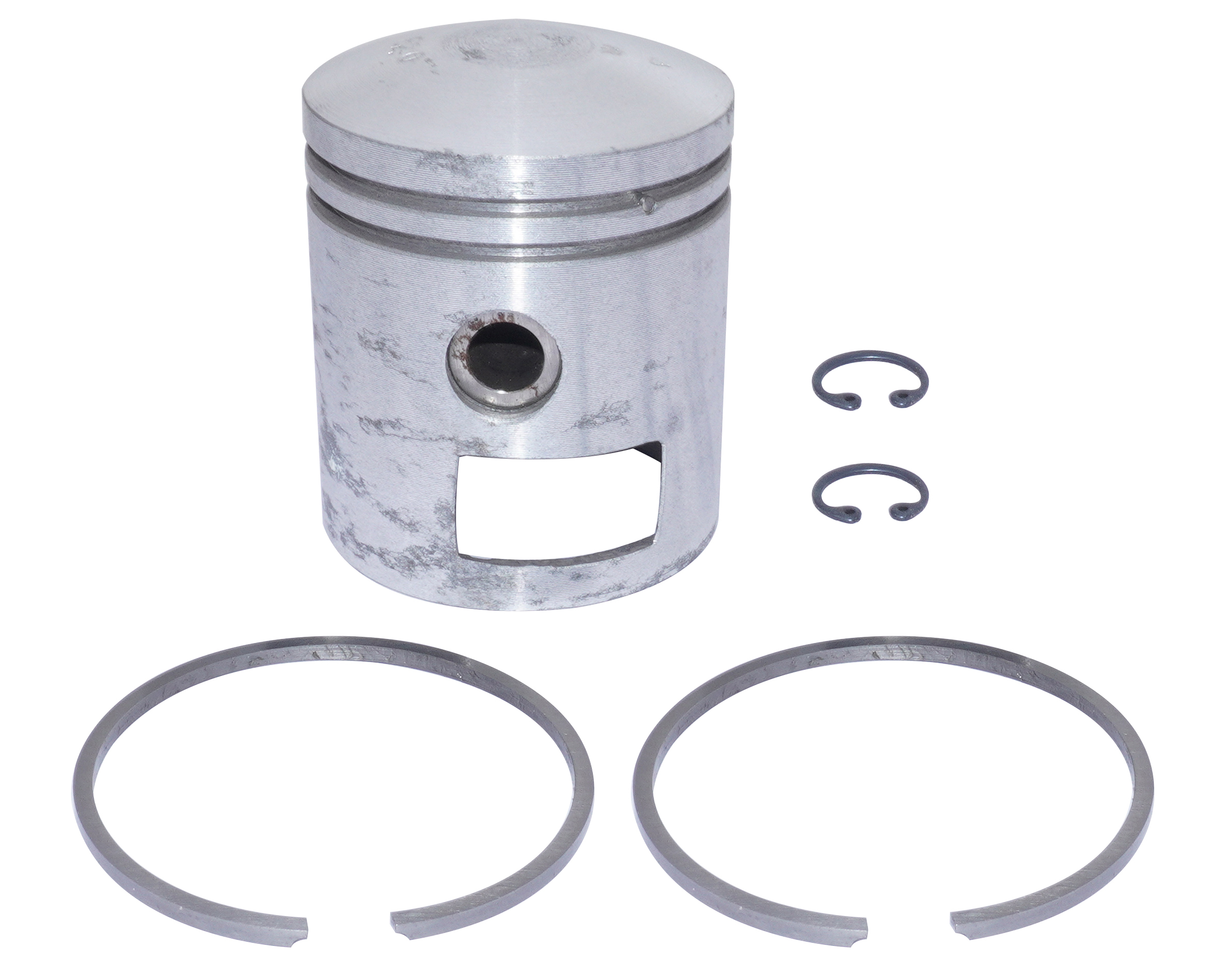 Piston Set Assembly Dia 62 mm X 1.5 Rings Lambretta GP LI SX TV 175 Scooter